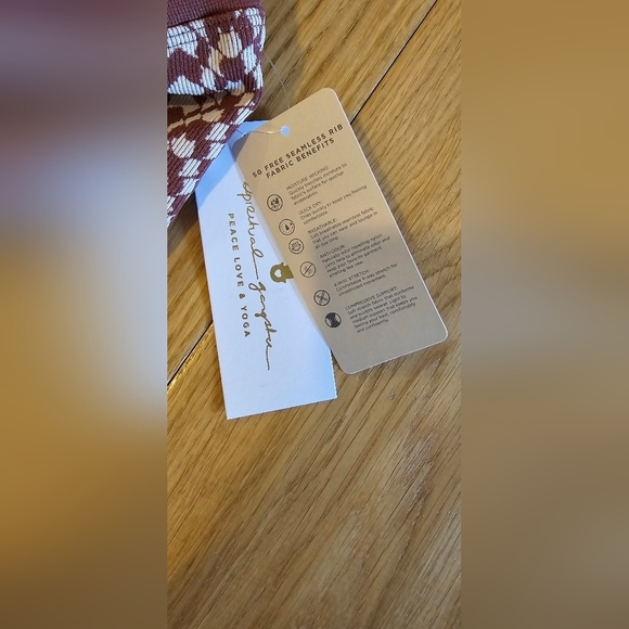 New Spiritual Gangster Seamless Jacquard 7/8 Leggings XS/S NWT - Picture 5 of 6